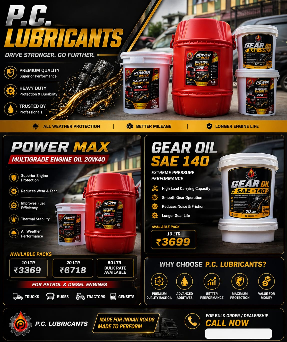 Why Choose LGF & PC Lubricants
